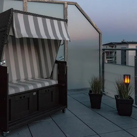 5 Sterne Penthouse Deichsuite Büsum Extérieur photo